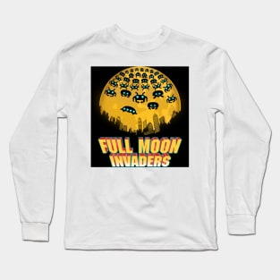 Full Moon Invaders Long Sleeve T-Shirt